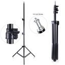 210cm Selfie Ring Light Portable Tripod Stand Fit For Live Photo Studio - 02