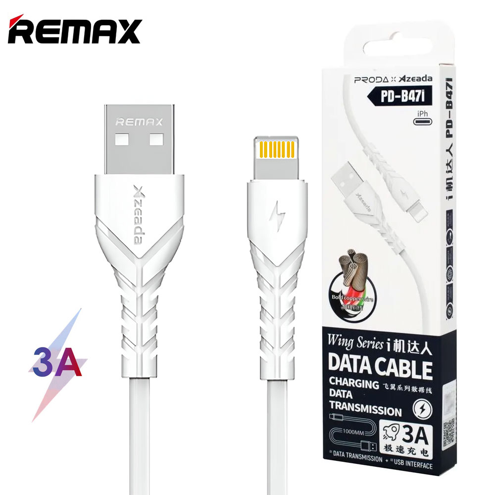 Remax Proda B47i Usb A To Iphone Cable - 4