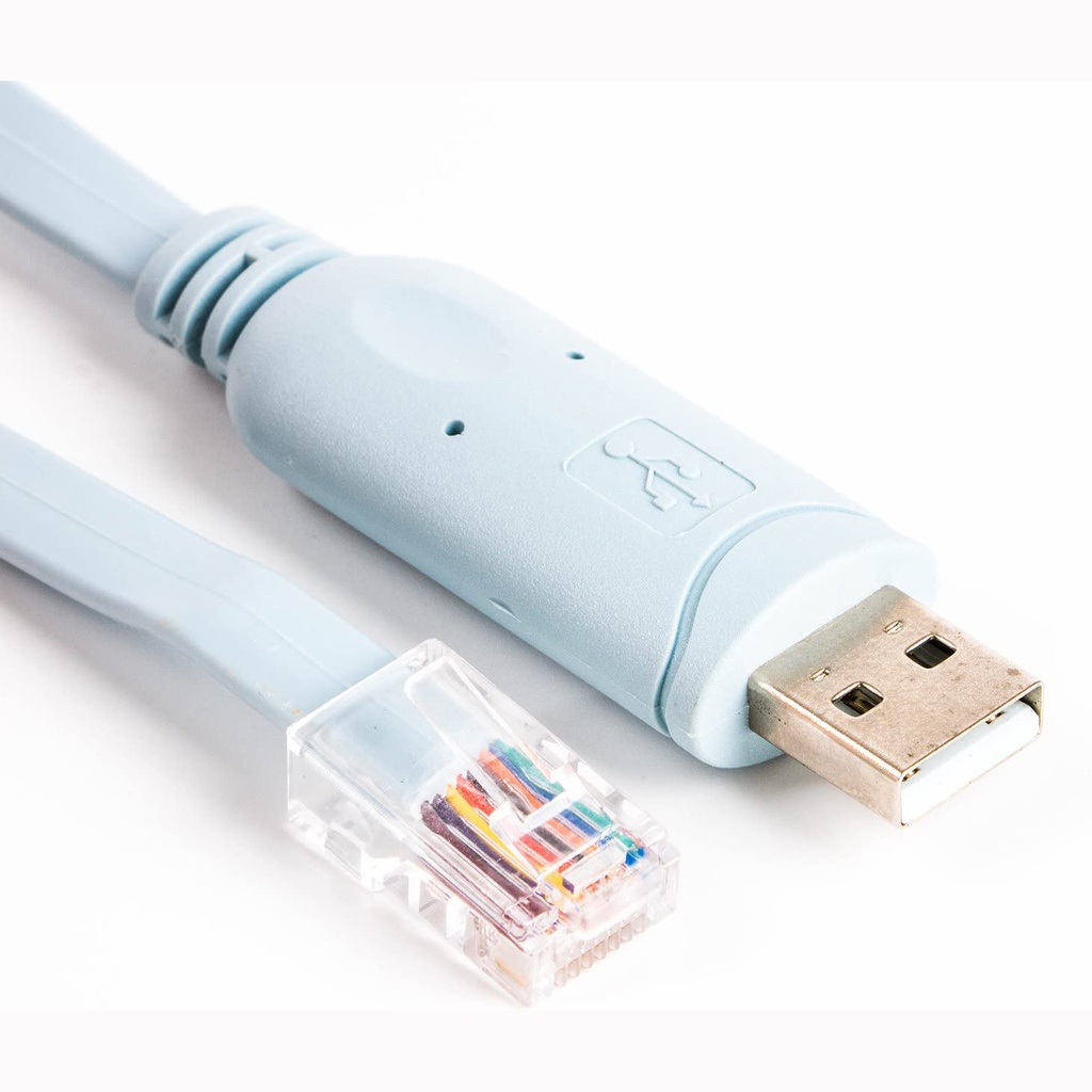 Rs232 Ftdi Chip Usb To Rj45 Usb Console Cable 1.8m - 2