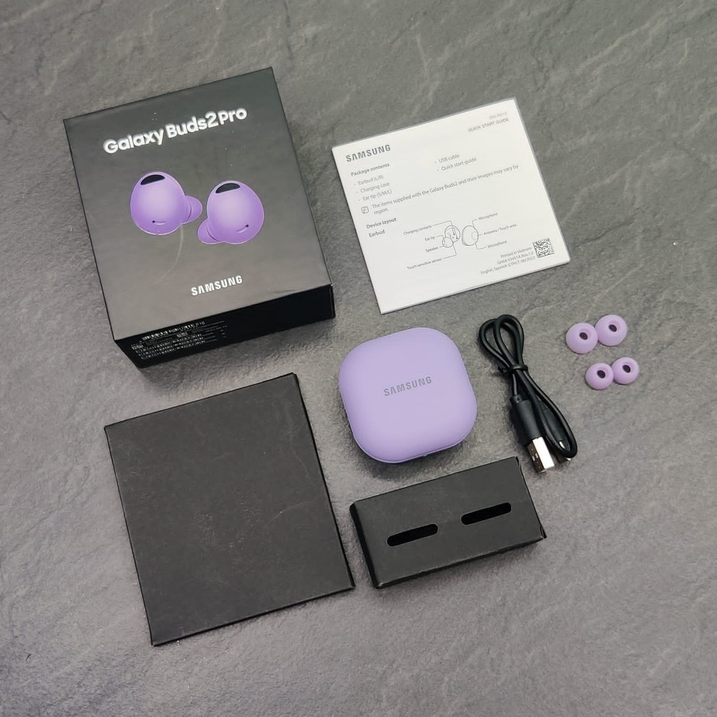 Samsung Galaxy Buds 2 Pro True Wireless Bluetooth Earbuds Bora Purple - 4