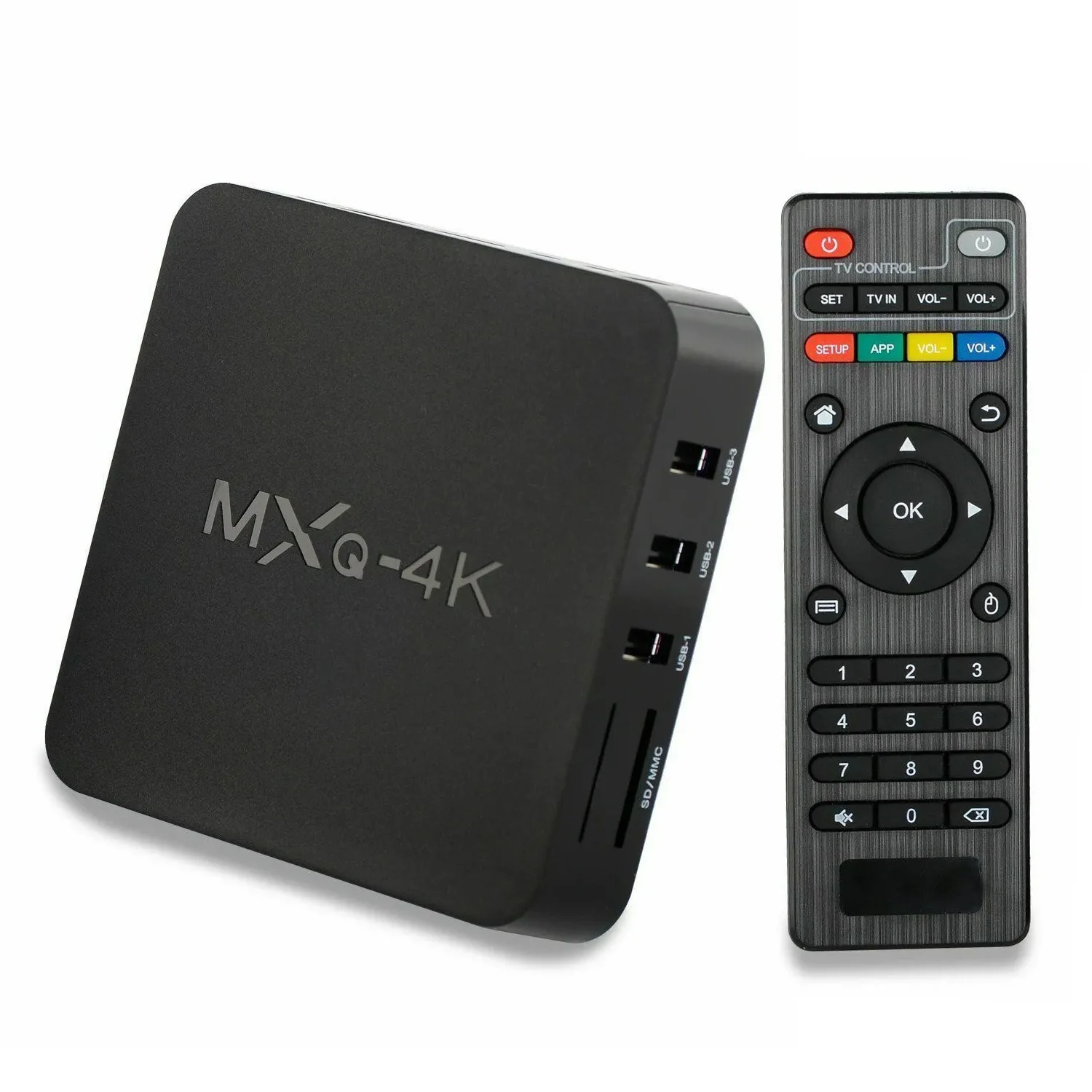 Smart Box Mxq 4k Quad Core 1g+8g - 3