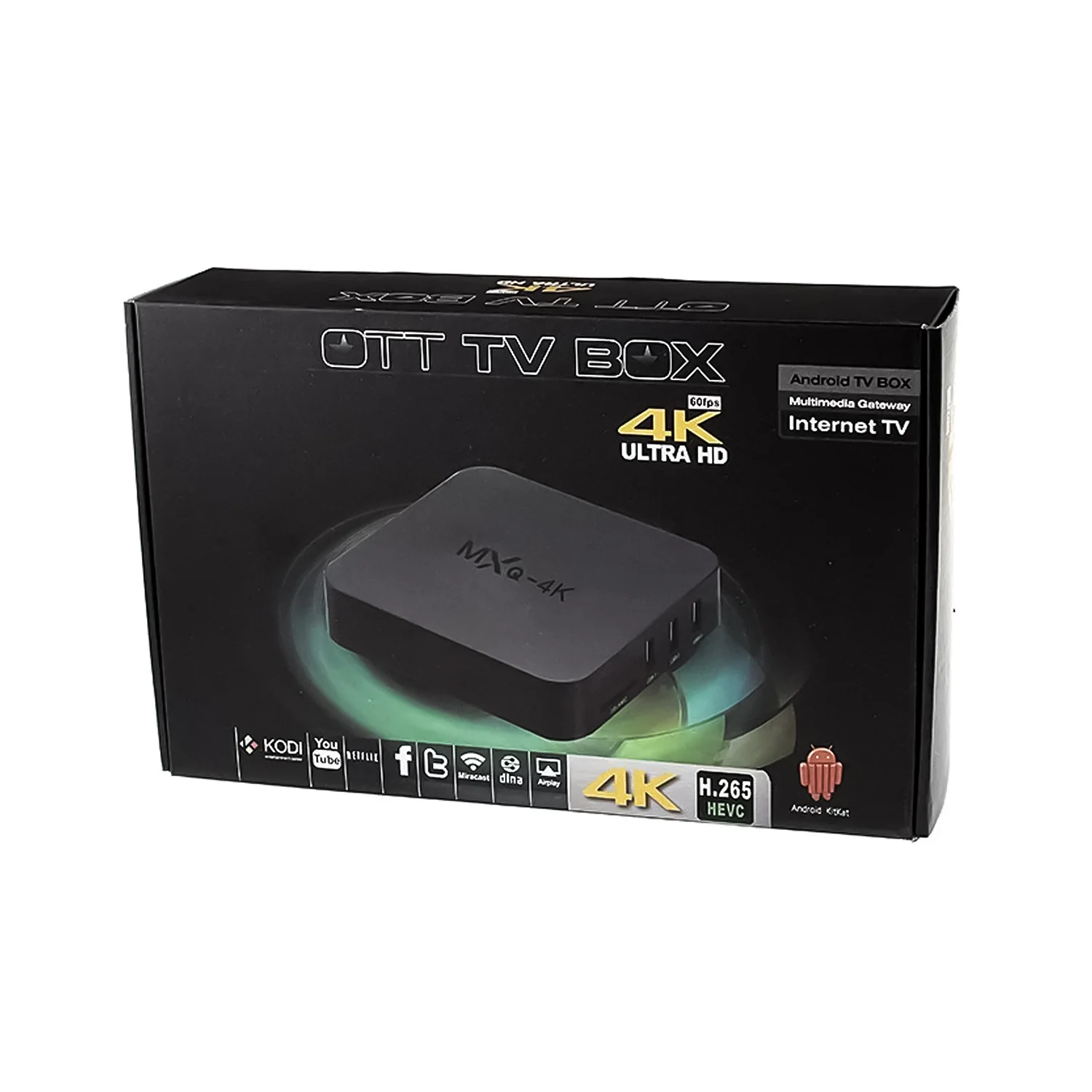 Smart Box Mxq 4k Quad Core 1g+8g - 4