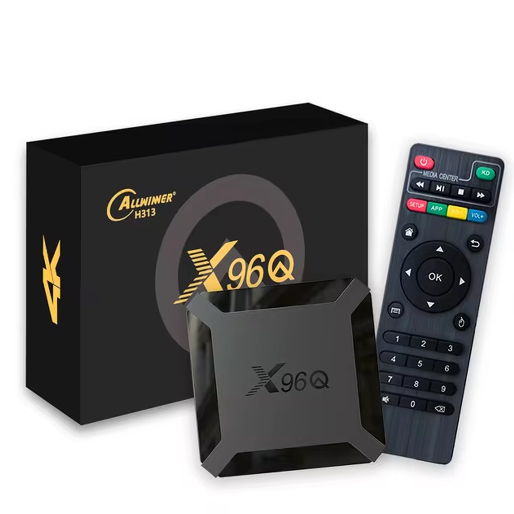 Smart Box X96q Mini Quad Core 2g+16g 4k 60fps Android 10v - 4