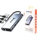 Speed-x (sp-tc1101) 11 In 1 Multi-port Type C 4k Hdmi Usb 3.0 Converter Good Ic Big Packing - 4