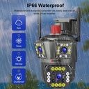 Speed-x (spz-803) 3 Camera Lens Wifi Outdoor 6mp Color Night Vision With V380 Pro App - 4