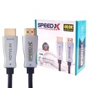 Speed-x 100m Fiber Hdmi Cable 2.02.1 Aoc(active Optical Cable) 30awg Copper Support 4k 8k Uhd (full Length) - 3