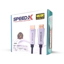 Speed-x 10m Fiber Hdmi Cable 2.02.1 Aoc(active Optical Cable) 30awg Copper Support 4k 8k Uhd (full Length) - 3