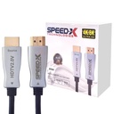 Speed-x 80m Fiber Hdmi Cable 2.02.1 Aoc(active Optical Cable) 30awg Copper Support 4k 8k Uhd (full Length) - 3