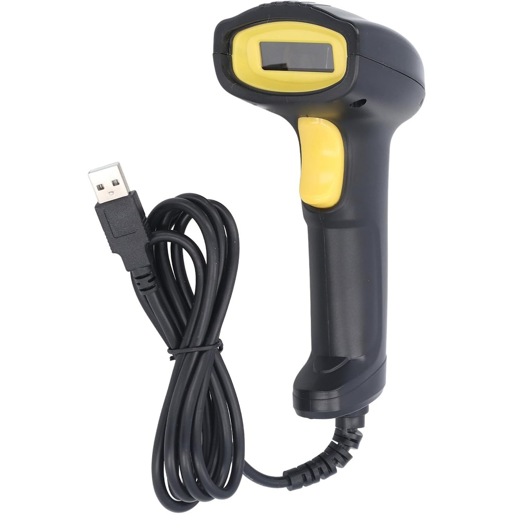 Speed-x 8500 2d Wire (with Out Stand) Cmos Handheld Barcode Scanner - 3
