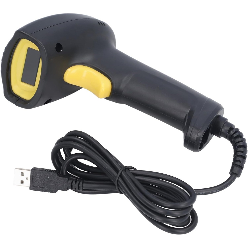 Speed-x 8500 2d Wire (with Out Stand) Cmos Handheld Barcode Scanner - 4