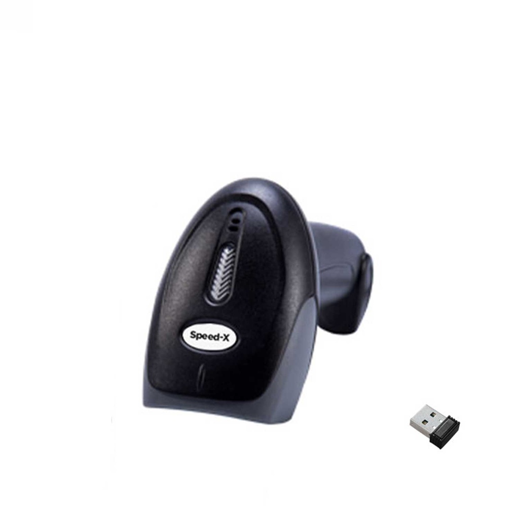 Speed-x 8700 2d Wireless 2.4ghz Barcode Scanner With Stand And Receiver - 3