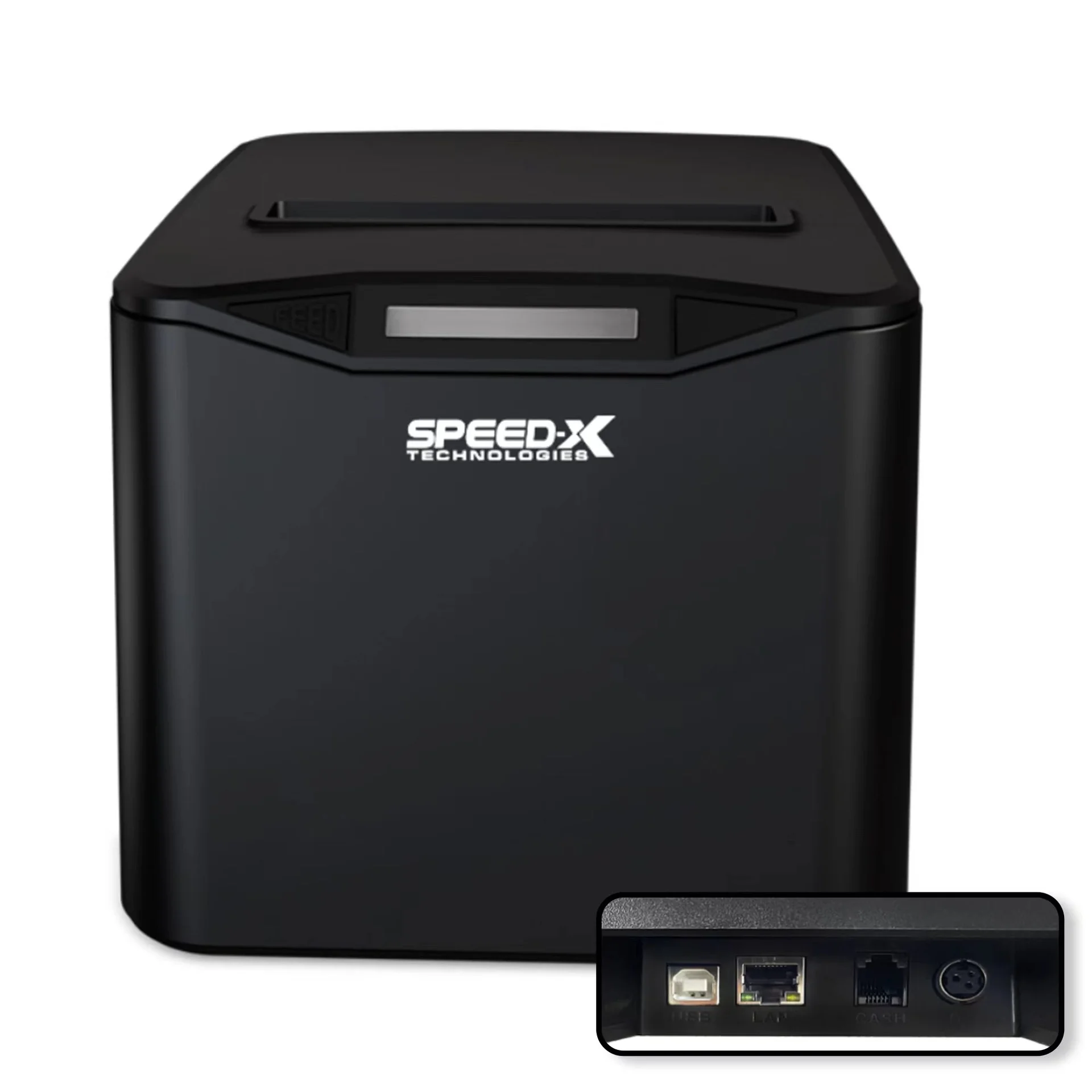 Speed-x Sp-210ul 80mm Thermal Receipt Printer Usb+lan Black - 4