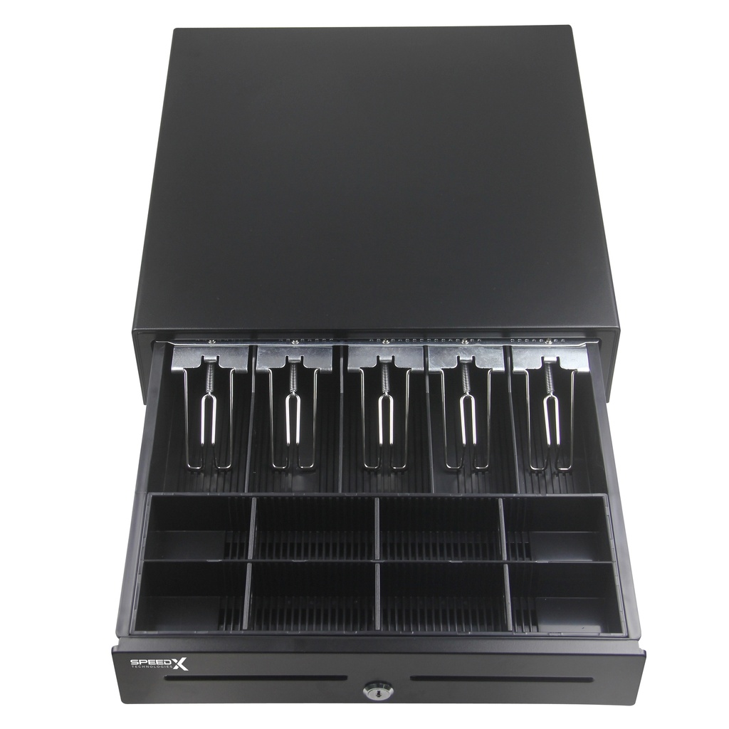 Speed-x Sp-360d 5 Bill 8 Coins High Temperature Paint Cash Drawer With Metal Tray 7.6kg Havey Duty - 2