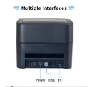 Speed-x Sp-700u 4 Inch Thermal Receipt And Label Printer With Usb Interfac,152mms Printing Speed Black Colour - 3