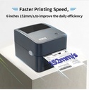 Speed-x Sp-700u 4 Inch Thermal Receipt And Label Printer With Usb Interfac,152mms Printing Speed Black Colour - 4