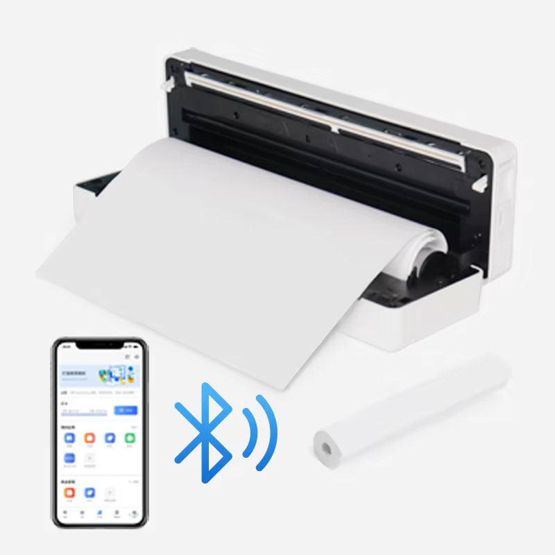Speed-x Sp-a42 (bt+wifi) A4 Portable Inkless Thrmal Prnter 10mms - 3