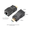 Speed-x Sp-ex30 Hdmi Range Extender Cat6 30m - 3