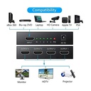 Speedx (sp-hs4) 4 Port Hdmi Splitter 2k 4k - 2