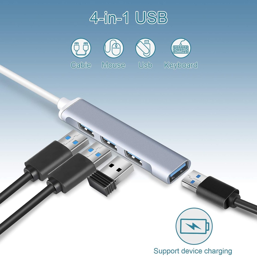 Speedx (sp-u42) 4 Port Usb Hub 3.0 Aluminum Alloy Ultra Slim - 3