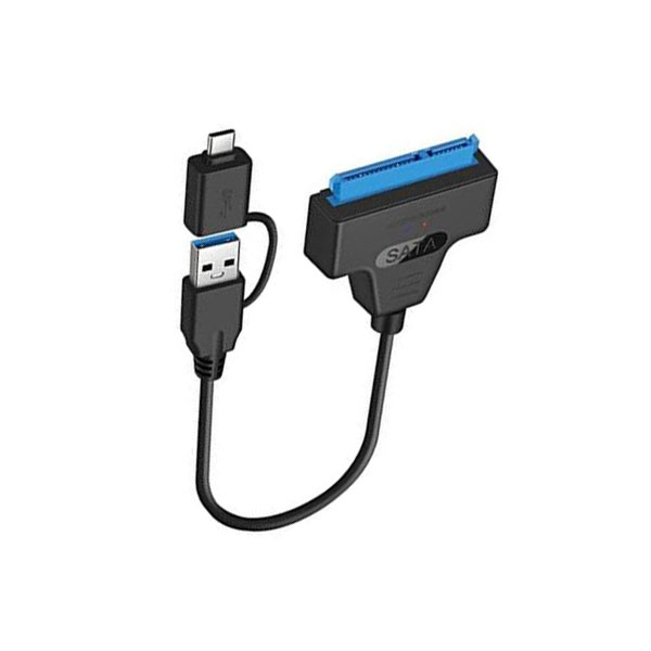Speedx 2 In 1 Usb And Type-c To Sata 3.0 Cable - 2