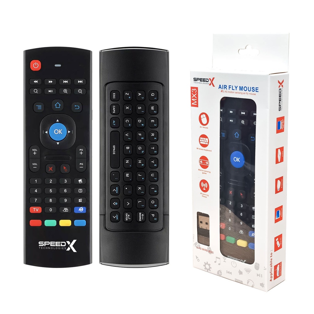 Speedx Air Mouse Mx3 For Android And Smart Tv - 4