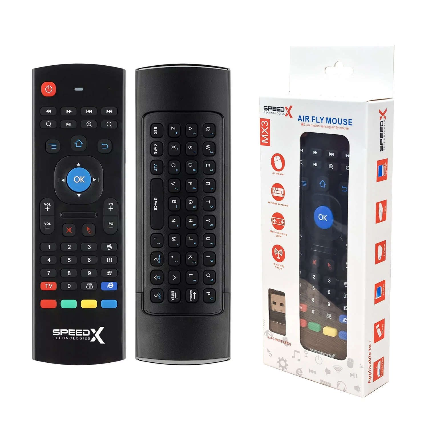 Speedx Air Mouse Mx3 For Android And Smart Tv - 4