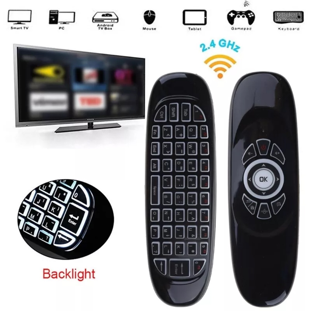 Speedx C120 Rgb 7 Backlight Air Mouse - 2