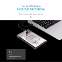 Speedx Hd-2025u3 Hdd Crystal Case 2.5 Inch 3.0 - 3