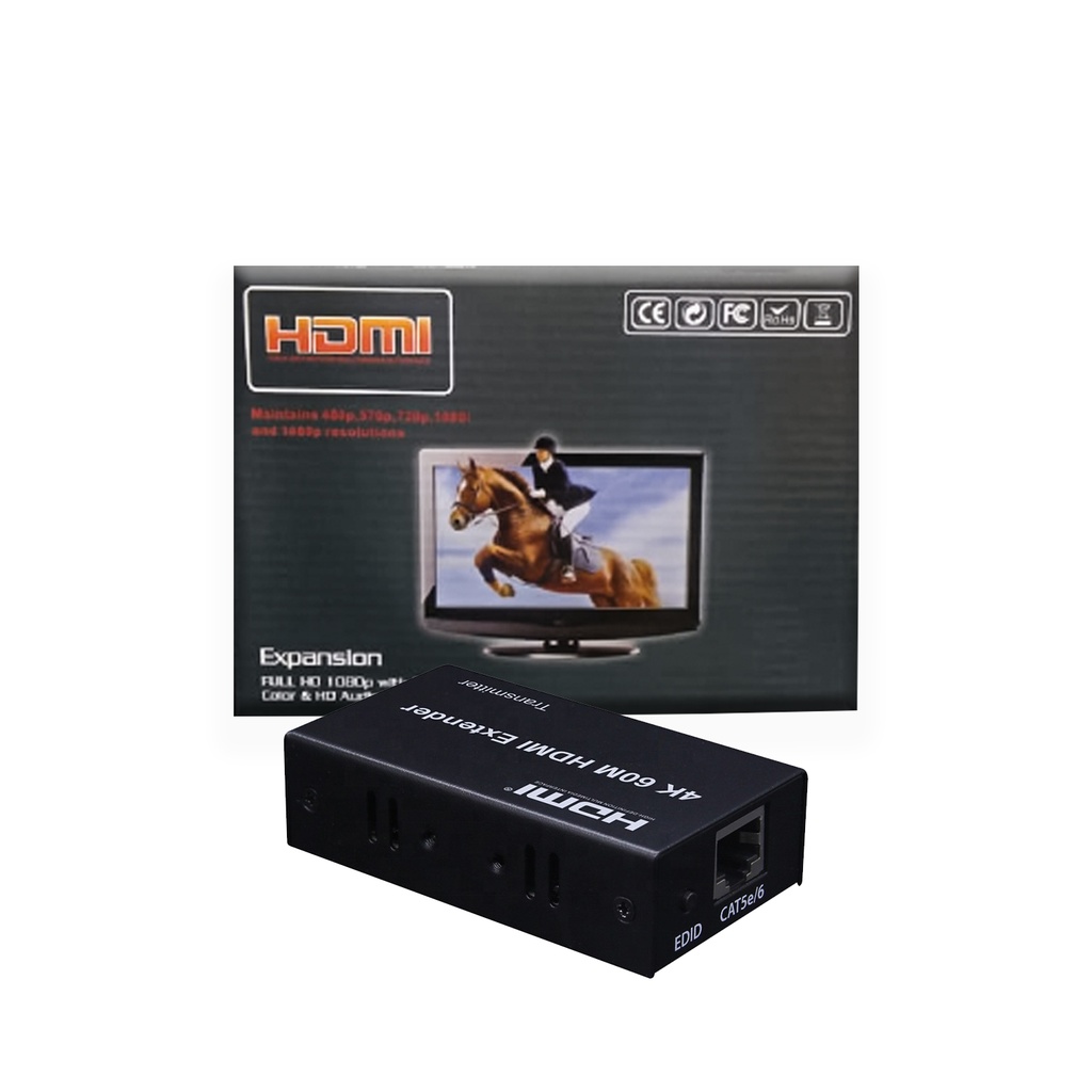 Speedx Hdmi Range Extender Single Lan 60m - 4