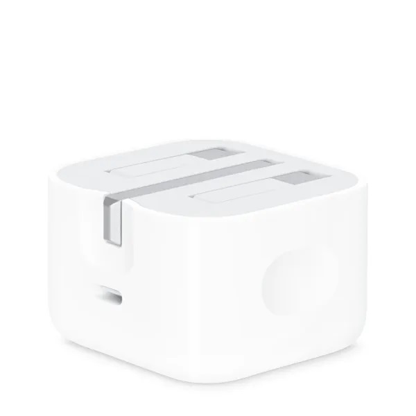 25w Iphone Usb-c Pd Power Adapter Charger 3 Pin (uk Pin) - 2