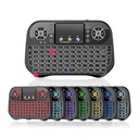 Speedx I10 Mini Wireless+bluetooth Touchpad 7 Color Backlit Light 2.4ghz - 2