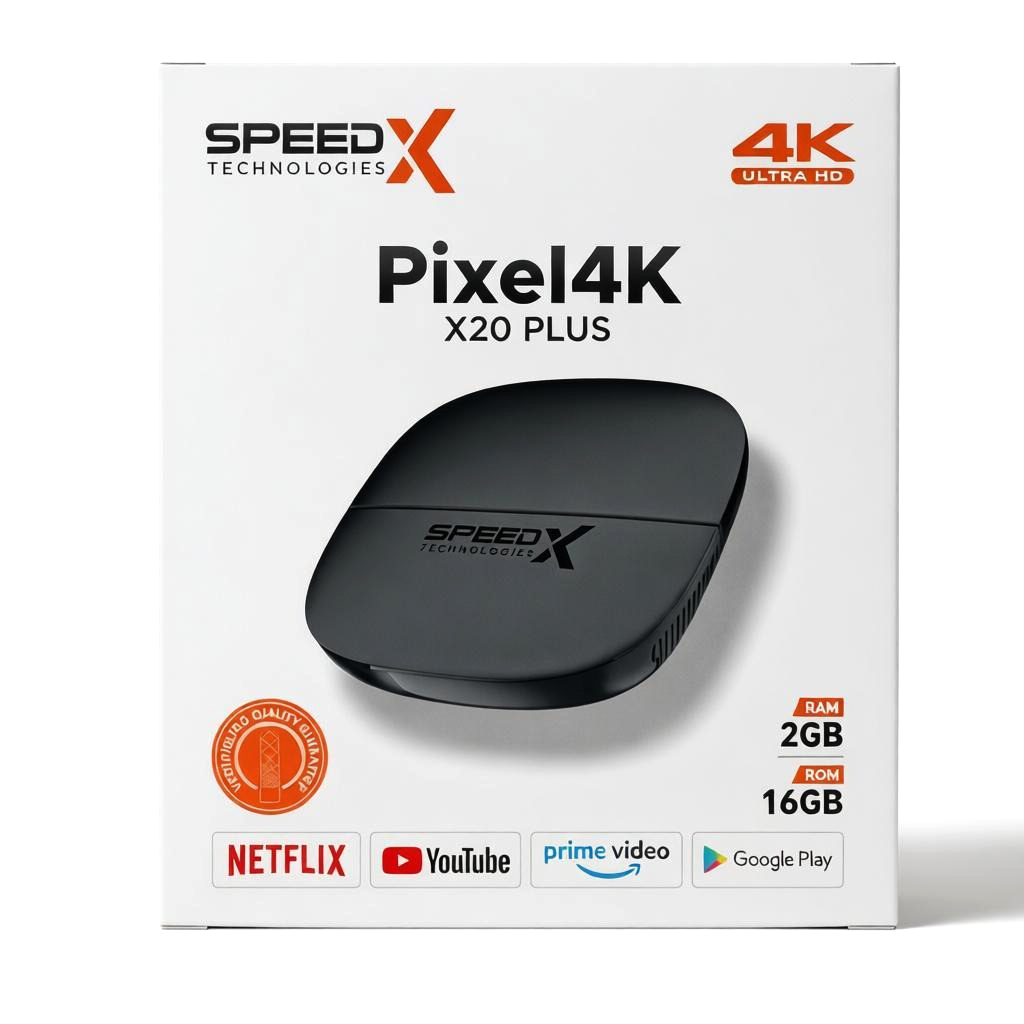 Speedx Pixel4k X20 Plus Allwinner H313 Android 10.0v 4k Smart Tv Box 2gb+16gb Air Mouse With Voice Control - 4