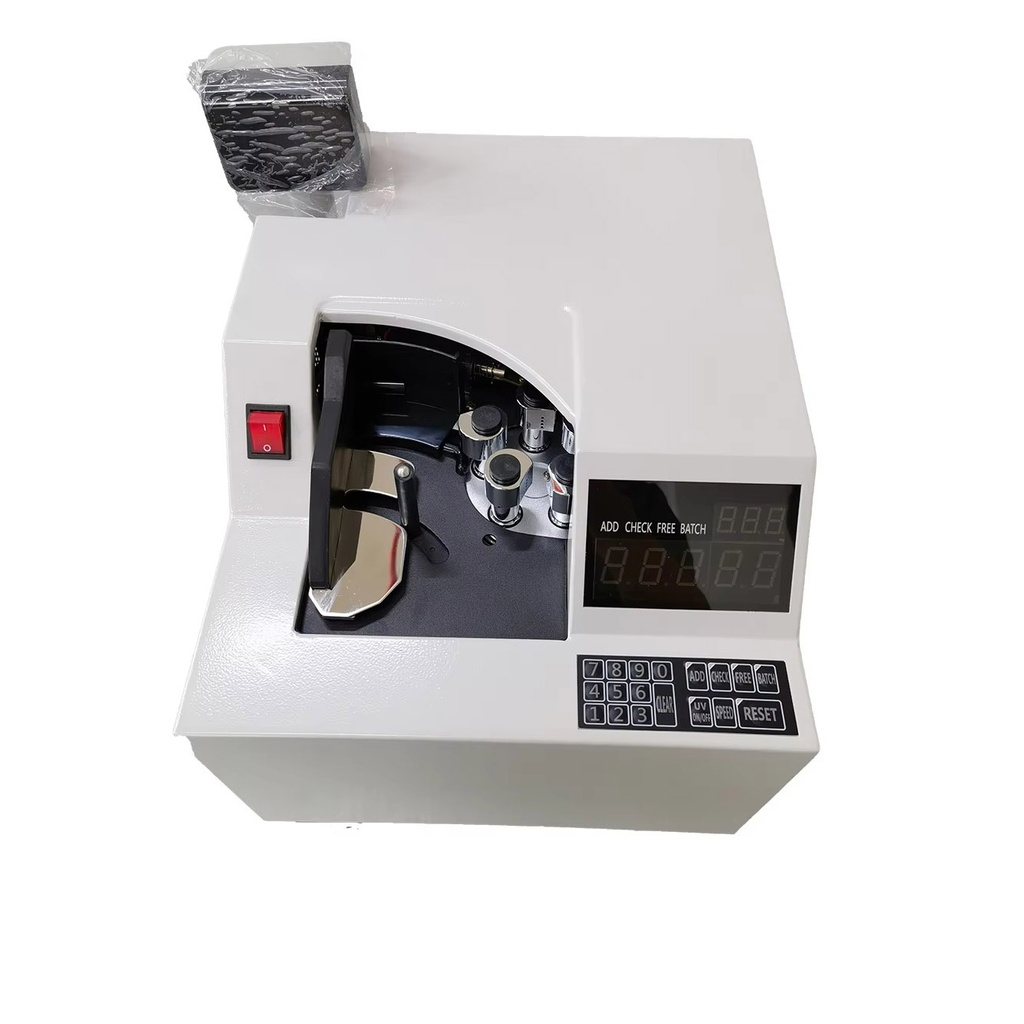 Speedx S129 Desktop Vacuum Banknote Counter With Customer Display High Speed Cash Counting Machine - 2