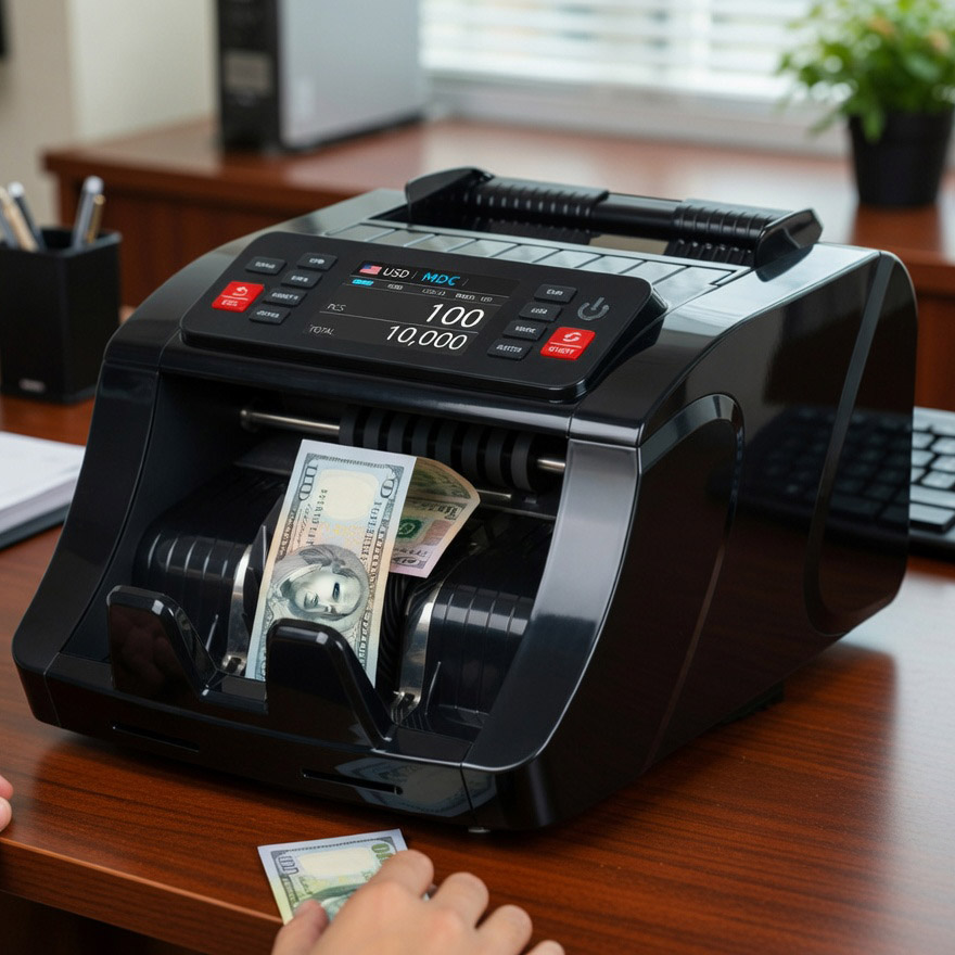 Speedx Sp-cm810 Multi-currency Cash Counting Machine With Uvmgir Detection - 2
