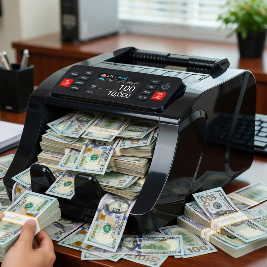 Speedx Sp-cm810 Multi-currency Cash Counting Machine With Uvmgir Detection - 3