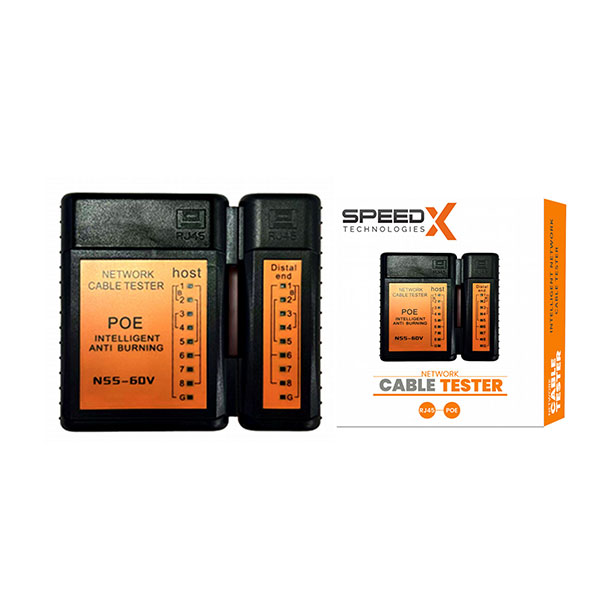 Speedx Sp-t365 Poe Network Cable Tester (n55–60v) - 3