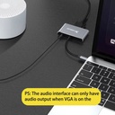 Speedx Sp-tc01 Type-c 3.1 To Vga+otg C+usb 3.0 - 3