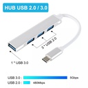 Speedx Sp-tc43 Type C 3.1 To Usb Hub 4 Port - 3