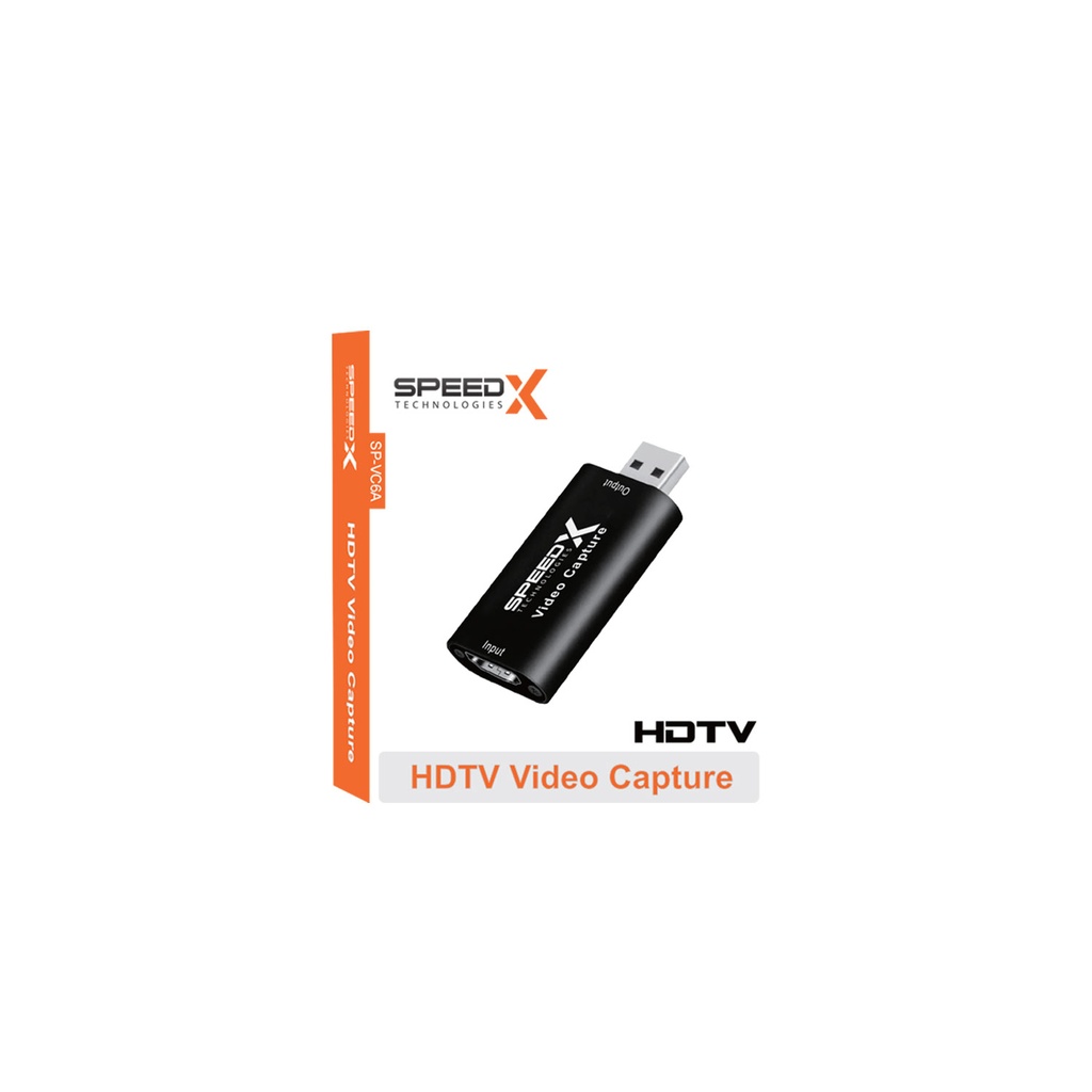 Speedx Sp-vc6a Hdtv Audio Video Capture Usb Card - 2
