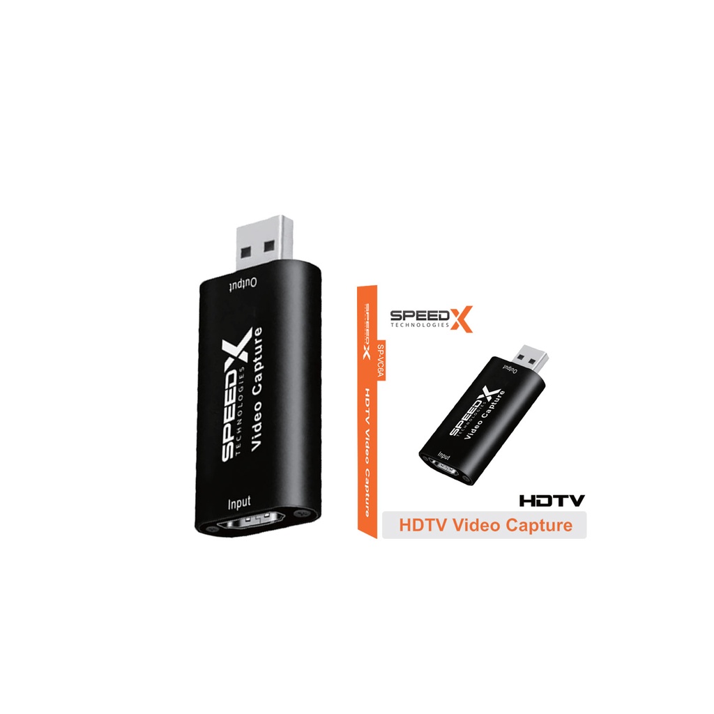 Speedx Sp-vc6a Hdtv Audio Video Capture Usb Card - 3
