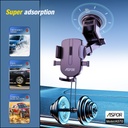 Aspor A570 360° Rotatable Car Mobile Phone Holder - 2
