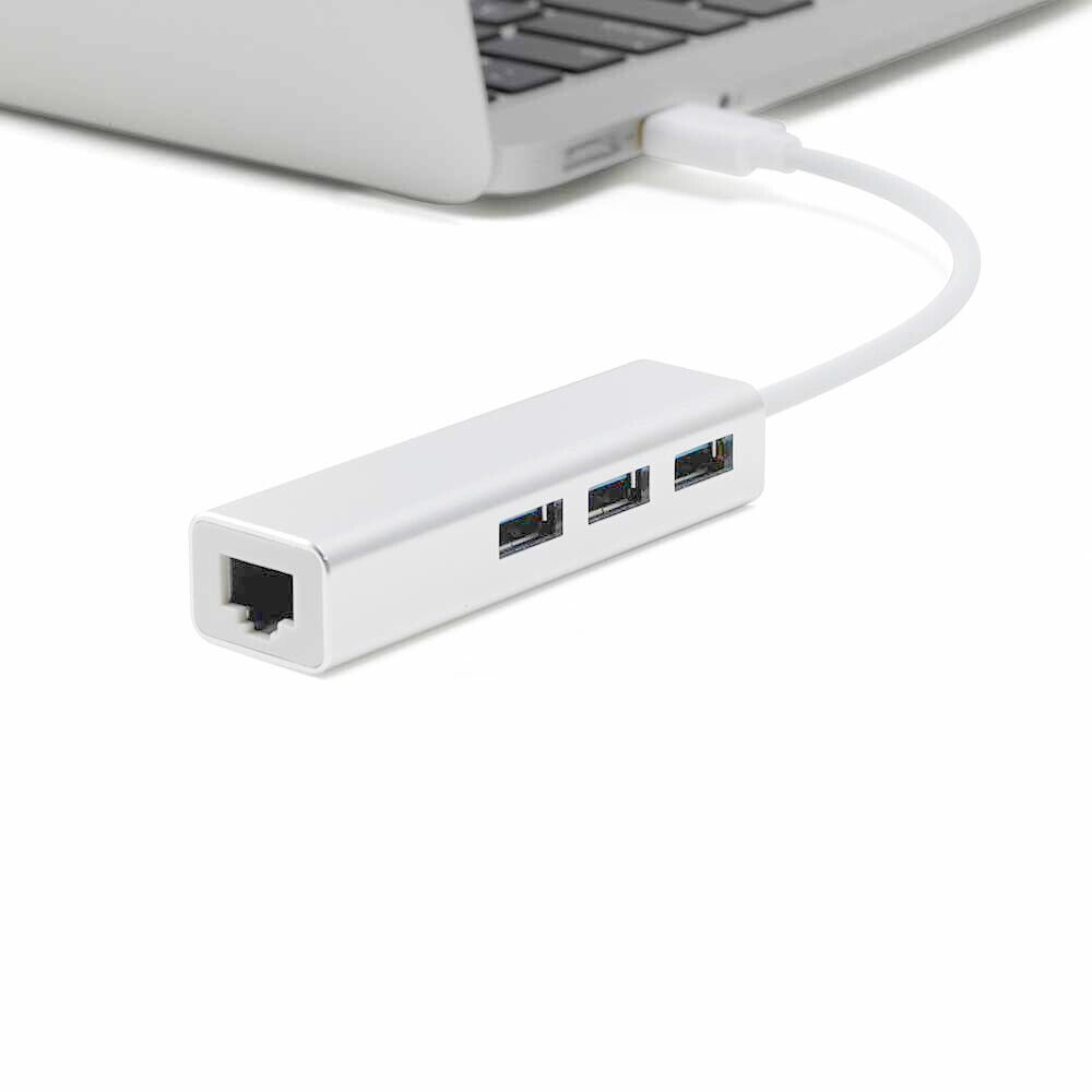 Type C 3.1 To Lan And Usb Hub - 3
