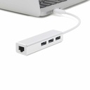 Type C 3.1 To Lan And Usb Hub - 3