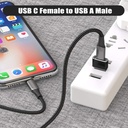 Type-c To Usb Male Convertor - 2