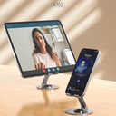 Aspor A702 Foldable Mobile Phone & Tablet Desktop Stand - 2