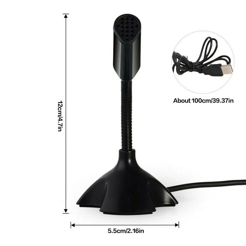 Usb Mini Stand Mic - 4