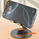 Aspor A702 Foldable Mobile Phone & Tablet Desktop Stand - 3