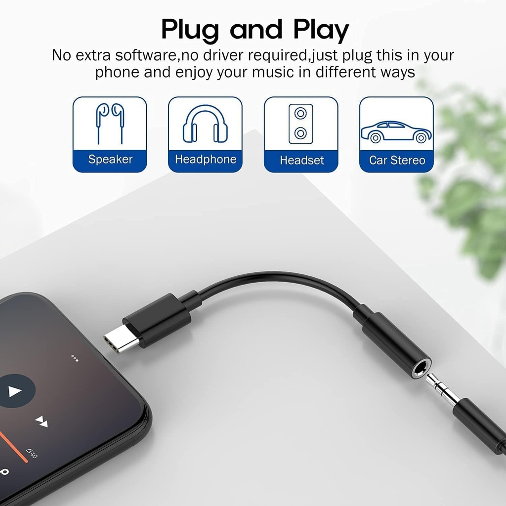 Usb Type-c To 3.5 Mm Headphone Jack Adapter - 2