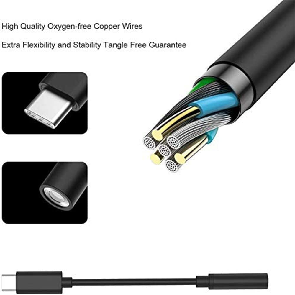 Usb Type-c To 3.5 Mm Headphone Jack Adapter - 3
