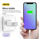 Aspor A801 New 20w Us Pin Usb-c Fast Charging Qc 3.0 White - 2